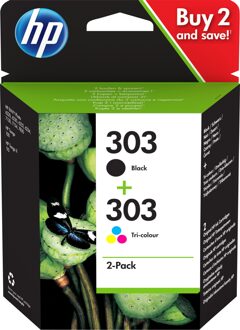 HP 303 Cartridges Combo Pack Inkt