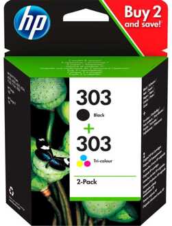 HP 303 Cartridges Combo Pack Inkt
