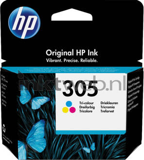 HP 305 Origineel Cyaan, Magenta, Geel 1 stuk(s) Normaal rendement