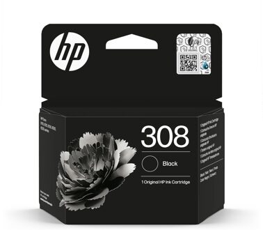 HP 308 Cartridge Inkt Zwart