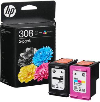 HP 308 Cartridges Combo Pack Inkt