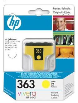 HP 363 geel cartridge