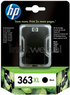 HP 363XL zwart cartridge