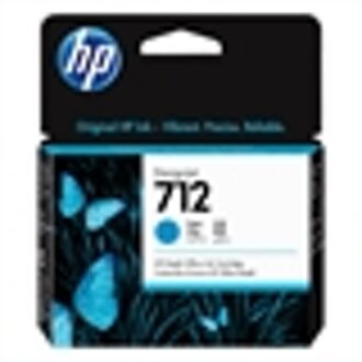 HP 3ED67A HP 712 DNJ ink cyan 29ml Wit