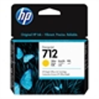 HP 3ED69A HP 712 DNJ ink yellow ST 29ml Wit