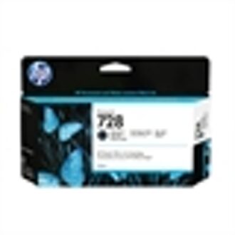 HP 3WX25A nr. 728 inktcartridge mat zwart hoge capaciteit (origineel)