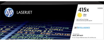 HP 415X Toner Geel (Hoge Capaciteit)