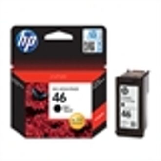 HP 46 (CZ637AE) inktcartridge zwart (origineel)