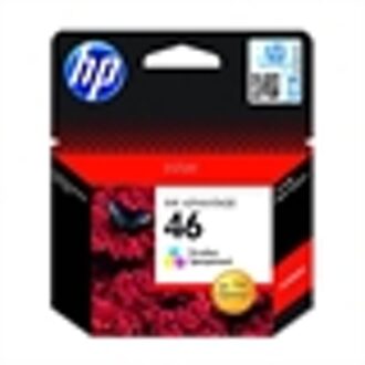 HP 46 Origineel Cyaan, Magenta, Geel 1 stuk(s)