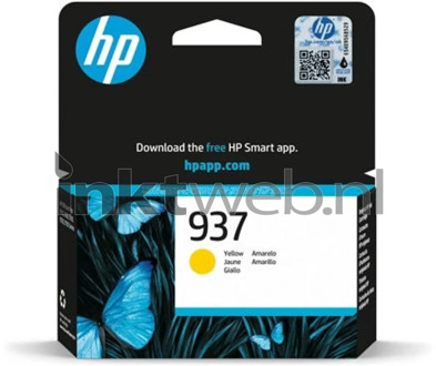 HP 4S6W4NE nr. 937 inktcartridge geel (origineel)