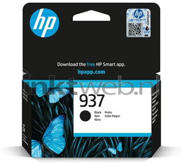 HP 4S6W5NE nr. 937 inktcartridge zwart (origineel)