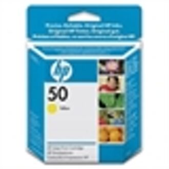 HP 51650YE nr. 50 inktcartridge geel (origineel)