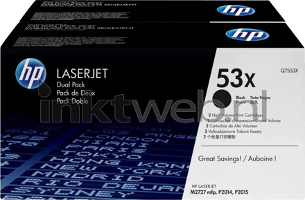 HP 53XD zwart toner