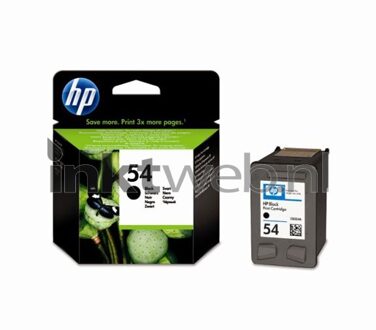 HP 54 - Inktcartridge / Zwart