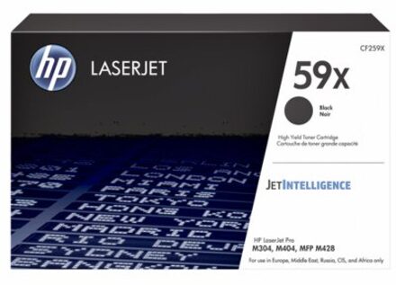 HP 59X Toner Zwart (Hoge Capaciteit)