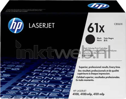 HP 61X hc zwart toner