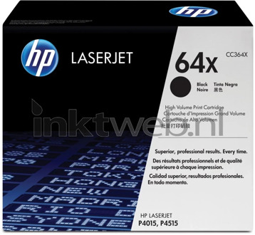 HP 64X hc zwart toner