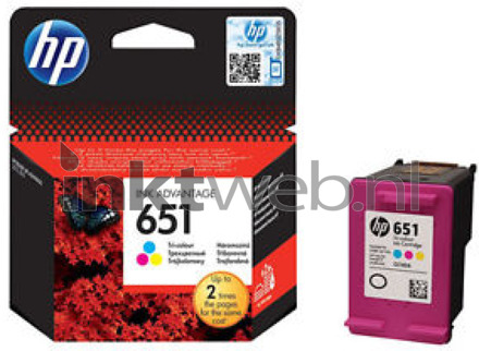 HP 651 kleur cartridge