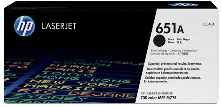 HP 651A Toner Zwart (CE340A)