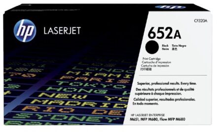 HP 652A originele zwarte LaserJet tonercartridge