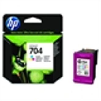 HP 704 - Inkcartridge / Geel / Cyaan / Magenta