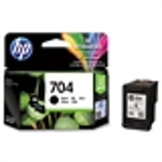 HP 704 - Inktcartridge / Zwart