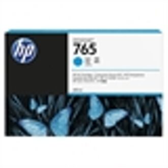 HP 765 - Inktcartridge / Cyaan / 400 ml (F9J52A)