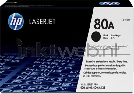 HP 80A Toner Zwart