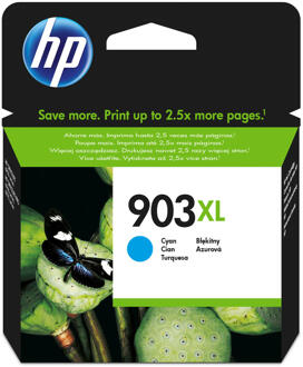 HP 903 xl ink cyan Inkt Blauw