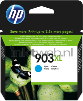 HP 903XL cyaan cartridge Blauw