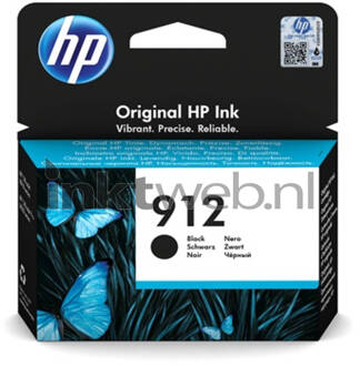 HP 912 Inktcartridge Zwart