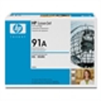 HP 91A - Tonercartridge / Zwart