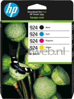 HP 924 Cartridges Combo Pack Inkt