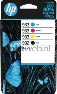 HP 932/933 multipack zwart en kleur cartridge