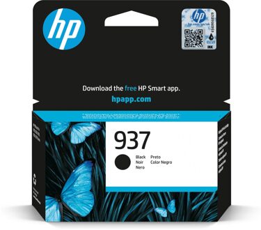 HP 937 Cartridge Inkt Zwart