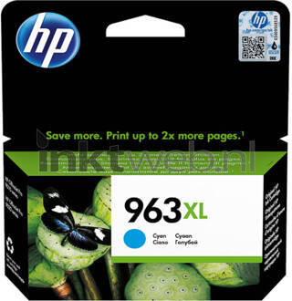 HP 963XL Inktcartridge Cyaan