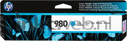HP 980 Cartridge Cyaan (D8J07A)