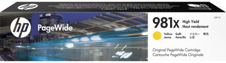 HP 981X geel cartridge