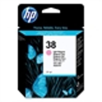 HP C9419A nr. 38 inktcartridge licht magenta (origineel)