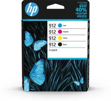 HP cartridge 912 inkt - Instant Ink (4 kleuren)