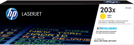 HP cartridge CF542X (Geel)