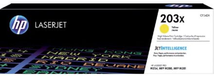 HP cartridge CF542X (Geel)