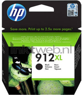 HP cartridge HP 912 Origineel Zwart