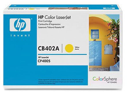 HP CB402A nr. 642A toner cartridge geel (origineel)