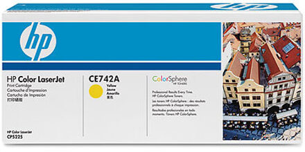 HP CE742A geel