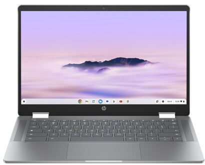 HP Chromebook Plus x360 14b-cd0075nd -14 inch Chromebook Zilver