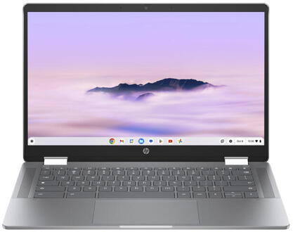 HP Chromebook Plus x360 14b-cd0075nd -14 inch Chromebook Zilver