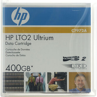 HP Datatape HP C7972A ultrium 400Gb blauw