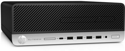 HP EliteDesk 705 G5 AMD Ryzen 3 PRO 3200G 8 GB DDR4-SDRAM 256 GB SSD SFF Zwart PC Windows 10 Pro