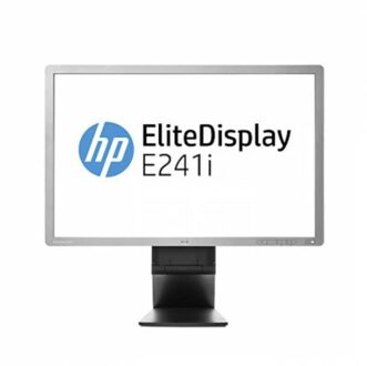 HP EliteDisplay E241i - 24 inch - 1920x1200 - DP - DVI - VGA - Zilver